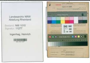 Entnazifizierung Heinrich Ingenhag , geb. 27.09.1890 (Polizist)