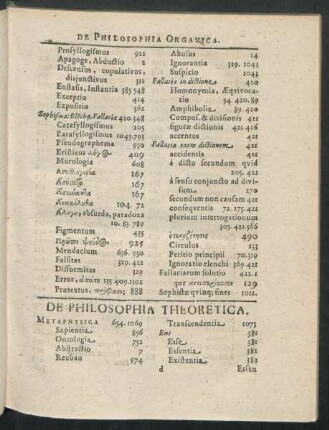 De Philosophia Theoretica
