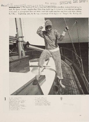 Modeaufnahme, Tearsheet (Mademoiselle)