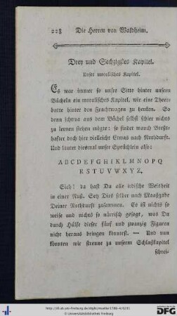 Drey und sechzigstes Kapitel.
