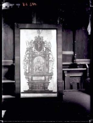 Nikolauskirche; Entwurf für Hochaltar