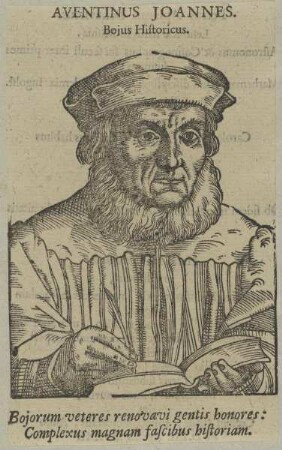 Bildnis des Johannes Aventinus