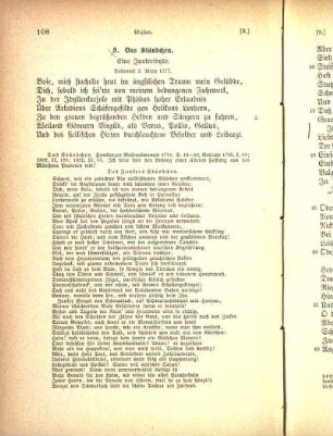 9. Das Ständchen.