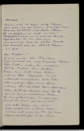 2. Der Bergbach