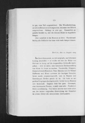 Berlin, den 25. August 1904