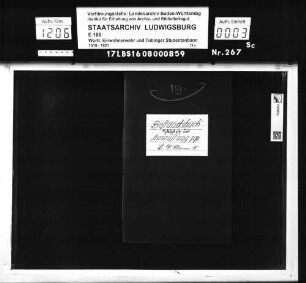 Bestandsbuch für Ausrüstung und Bekleidung