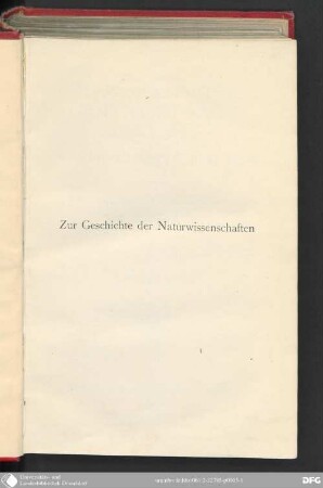 2: Abhandlungen und Vorträge zur Geschichte der Naturwissenschaften