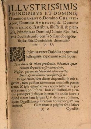 Sylua Vocabvlorvm Et Phrasivm Cvm Solvtae, tum ligatae orationis : ex optimis & probatis latinae et graecae linguae autoribus ..., [1]