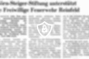 Björn-Steiger-Stiftung unterstützt die Freiwillige Feuerwehr Reinfeld