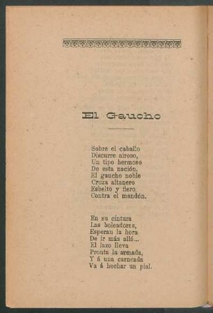 El gaucho