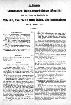Sitzung 2, 26. Januar 1934