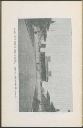 Festplatz der Sociedad Rural. - Avenida Sarmiento (Palermo). - [Fotografie]