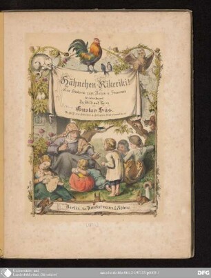 Hähnchen Kikeriki! : eine Historia zum Nutzen und Frommen der lieben Jugend ; in Bild und Reim