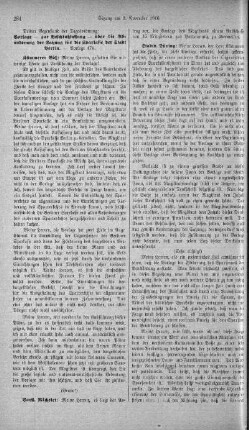 Rednerliste zu den stenographischen Berichten der Stadtverordnetenversammlung für das Jahr 1916