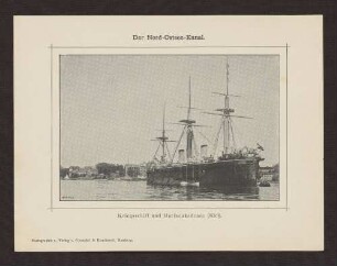 Kriegsschiff und Marineakademie (Kiel).