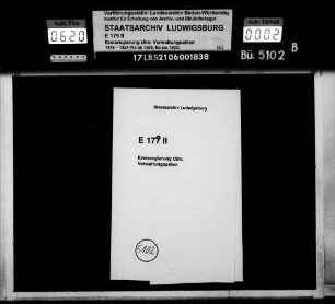 Gemeinderechtsverhältnisse in Göffingen, Grieningen, Hailtingen, Hausen und Heudorf mit Burgau