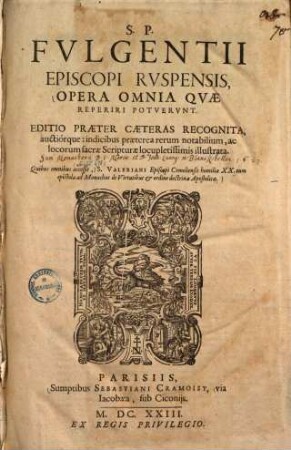 Opera omnia, quae reperiri potuerunt