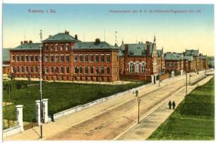 Kamenz. Kasernement d.K.S.13. Inf.-Reg. 178