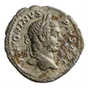 Münze, Denar, 209 n. Chr.