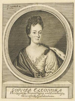 Bildnis der Sophia Eleonora Herzogin zu Braunschweig und Lüneburg