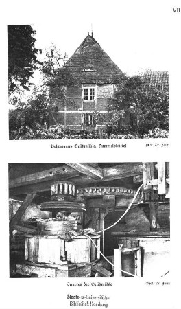 Behrmanns Grützmühle, Hummelsbüttel Inneres der Grützmühle