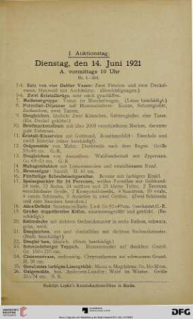 A. vormittags 10 Uhr (Nr. 1-222)