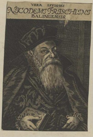 Bildnis des Nicodemus Frischlinus