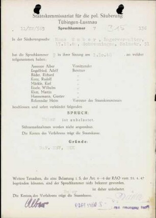 Huber, Hans