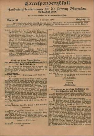 Nummer 36. 3. September 1902.
