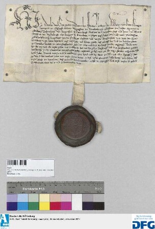 Königin Dorothea von Dänemark quittiert der Stadt Nürnberg über 500 fl. von ihrem Vater Johann von Brandenburg ererbtes Leibgeding.