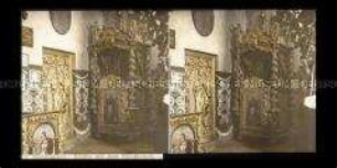 Beichtstuhl in der Kirche, Mühlhausen