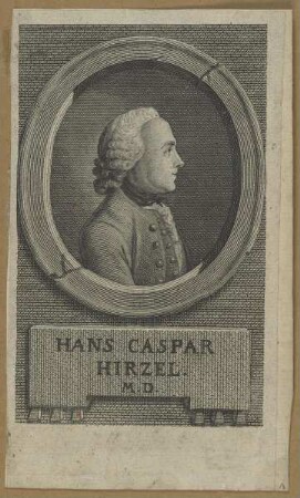 Bildnis des Hans Caspar Hirzel