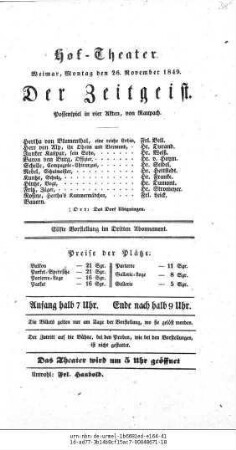 Der Zeitgeist