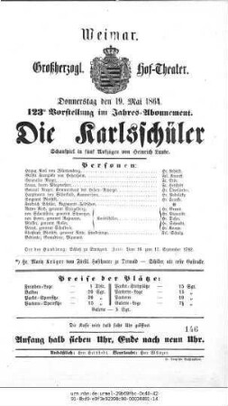 Die Karlsschüler