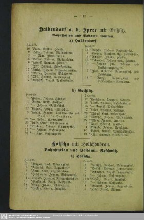 Halbendorf a. d. Spree mit Geißlitz