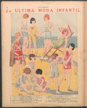 La última moda infantil a las orillas del mar [Dibujos]