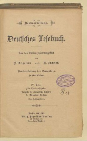 Teil 4, [Schülerbd.]: [Teil 4, [Schülerbd.]]