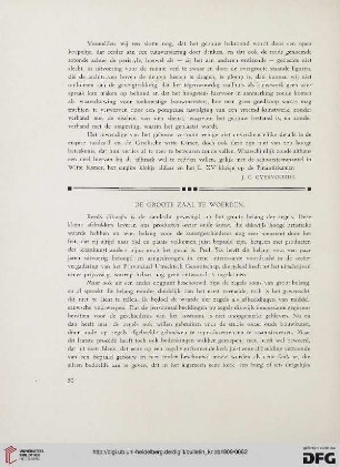 2.Ser. 2.1909: De groote zaal te Woerden