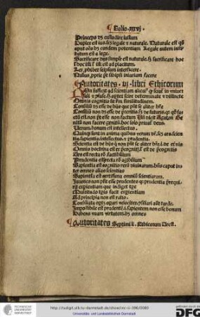Autoritates vi libri Ethicorum.