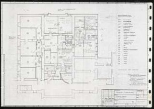 Seehaus Liebenberg, Liebenberg Umbau: Bestandszeichnung. Grundriss Kellergeschoss 1:50