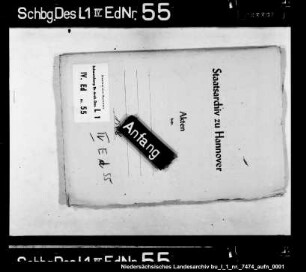 Schuldensachen des Johann Goldacker