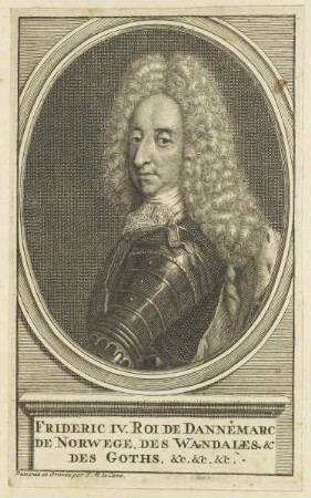 Bildnis des Frideric IV., Roi de Dannemarc