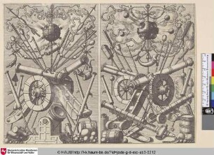 [Vertikale Ornamente mit Kanonen; Vertical Ornaments Canons]