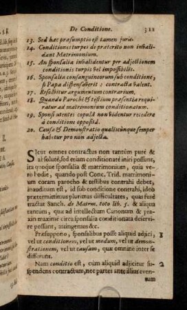 311-322, Sectio II. Sicut omnes contractus non tantum pure & ...