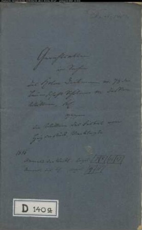 Diekmann Nr. 73 zu Schötmar bzw. dessen Witwe gegen Witwe Fiskals von Heiderstädt (Heyderstädt)
