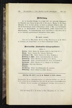 Marianische Akademiker-Kongregationen