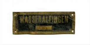 Firmenschild Wasseralfingen