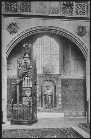 Wittenberg. Schlosskirche, Kaiserstuhl