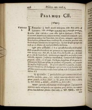 Psalmus CII.
