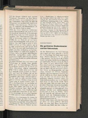 Die gerösteten Stockenteneier und der Naturschutz